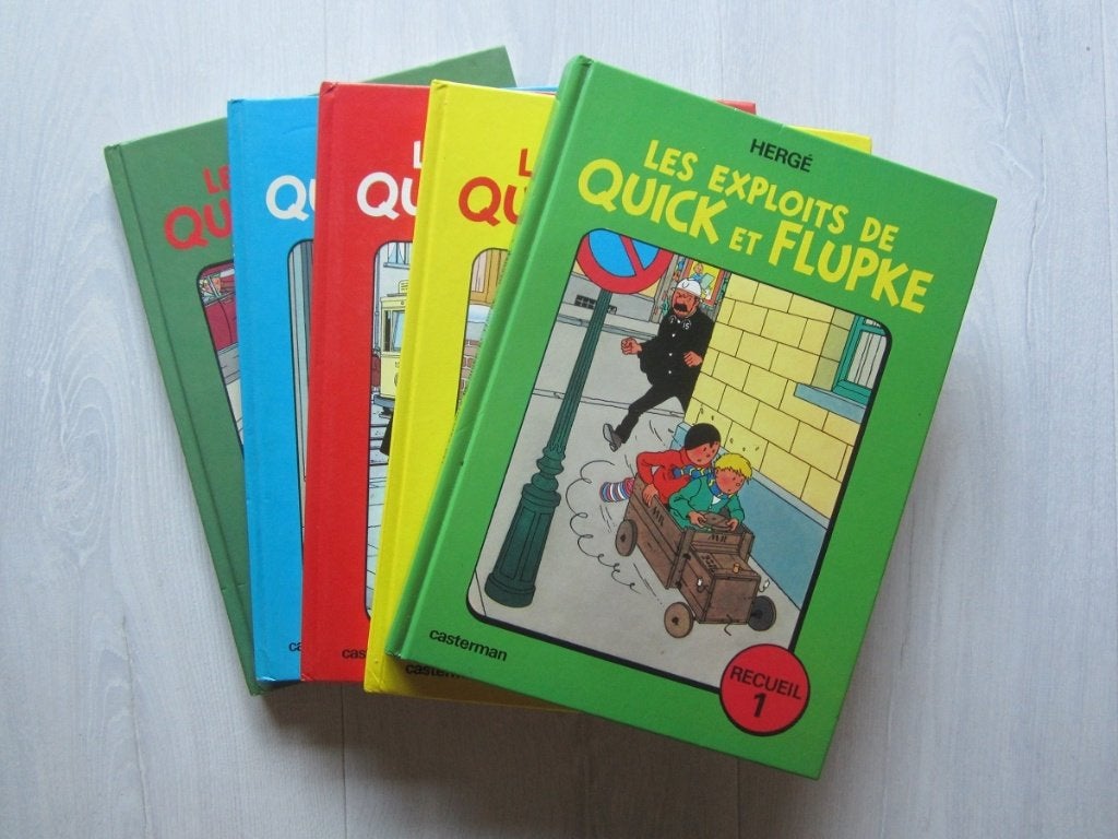 Quick et Flupke - Recueils : 4,00Eur / pièce, Plusieurs BD, Enlèvement ou Envoi, Utilisé, Hergé.