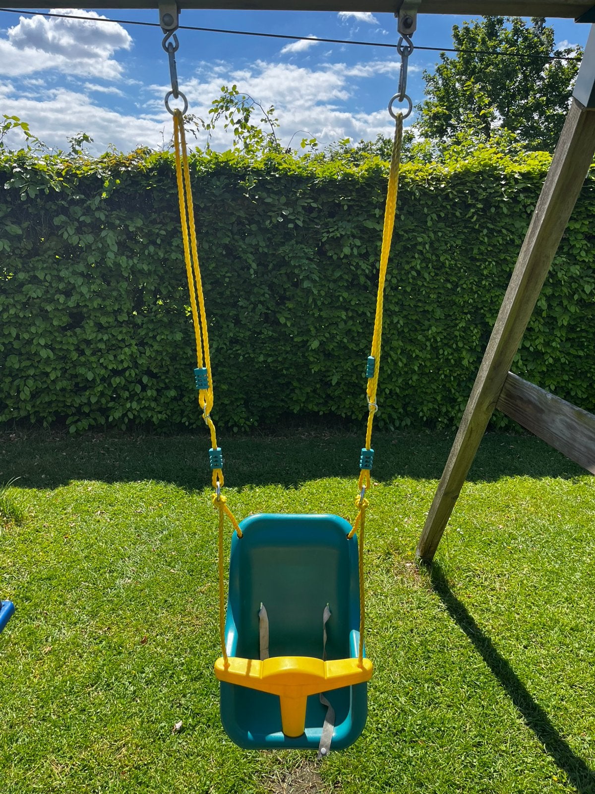 Baby/peuterschommelstoel, Kinderen en Baby's, Speelgoed | Buiten | Speeltoestellen, Ophalen, Zo goed als nieuw