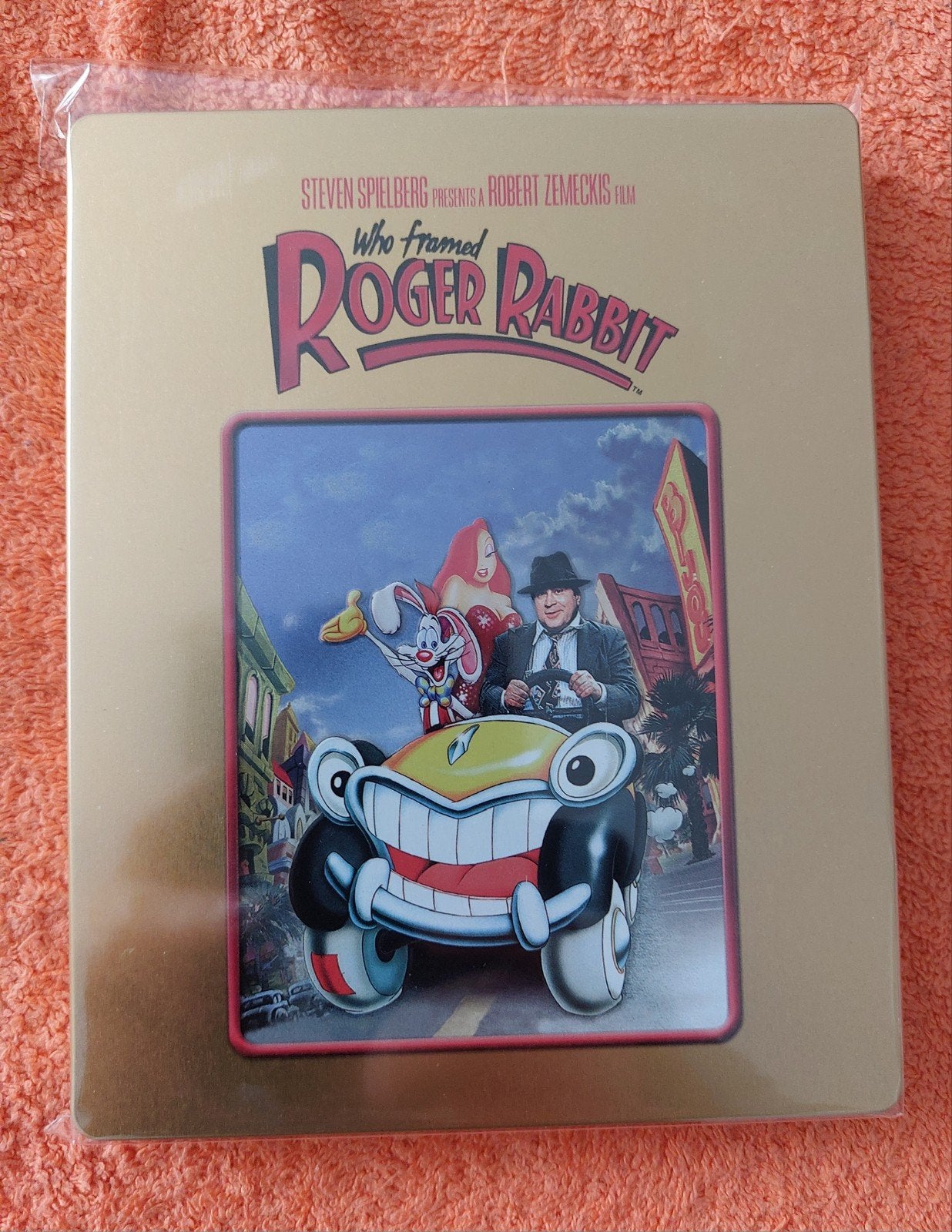 Who framed Roger Rabbit Steelbook Blu-Ray, Ophalen, Zo goed als nieuw, Blu-ray