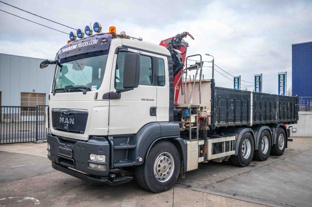 MAN TGS 35.440 BB - HMF 2020K3, Autos, Camions, Achat, Entreprise, MAN, Air conditionné