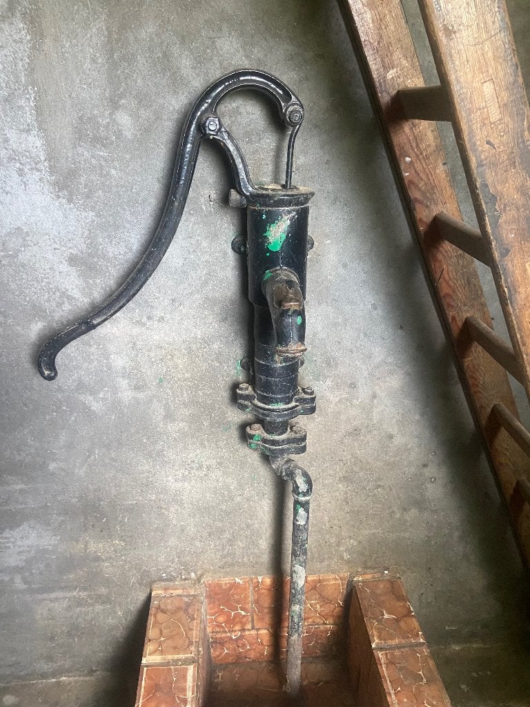 Handpomp regenwater, Tuin en Terras, Ophalen, Gebruikt, Voorzetpomp