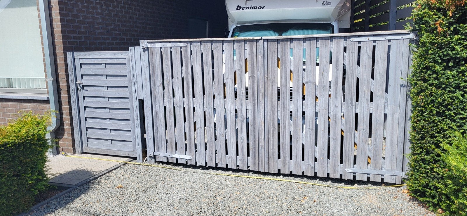 poort en hekje, Enlèvement, Utilisé, Avec portail, Porte du jardin