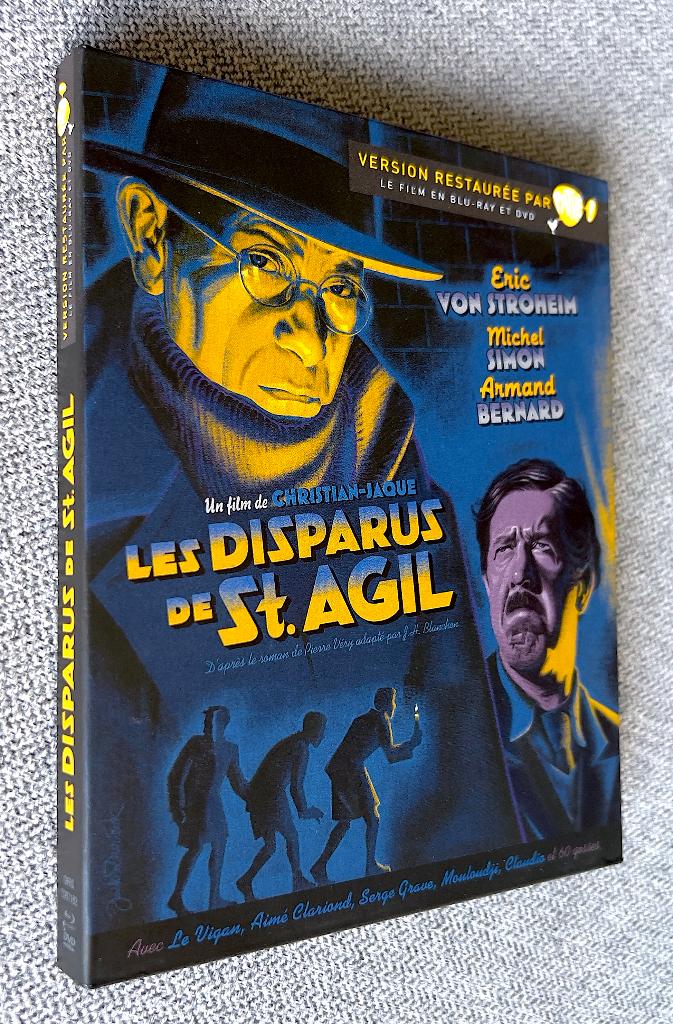 LES DISPARUS DE St AGIL  (Restauré 2K) Digipack Bluray + dvd, CD & DVD, Blu-ray, Enlèvement ou Envoi, Comme neuf, Classiques, Coffret