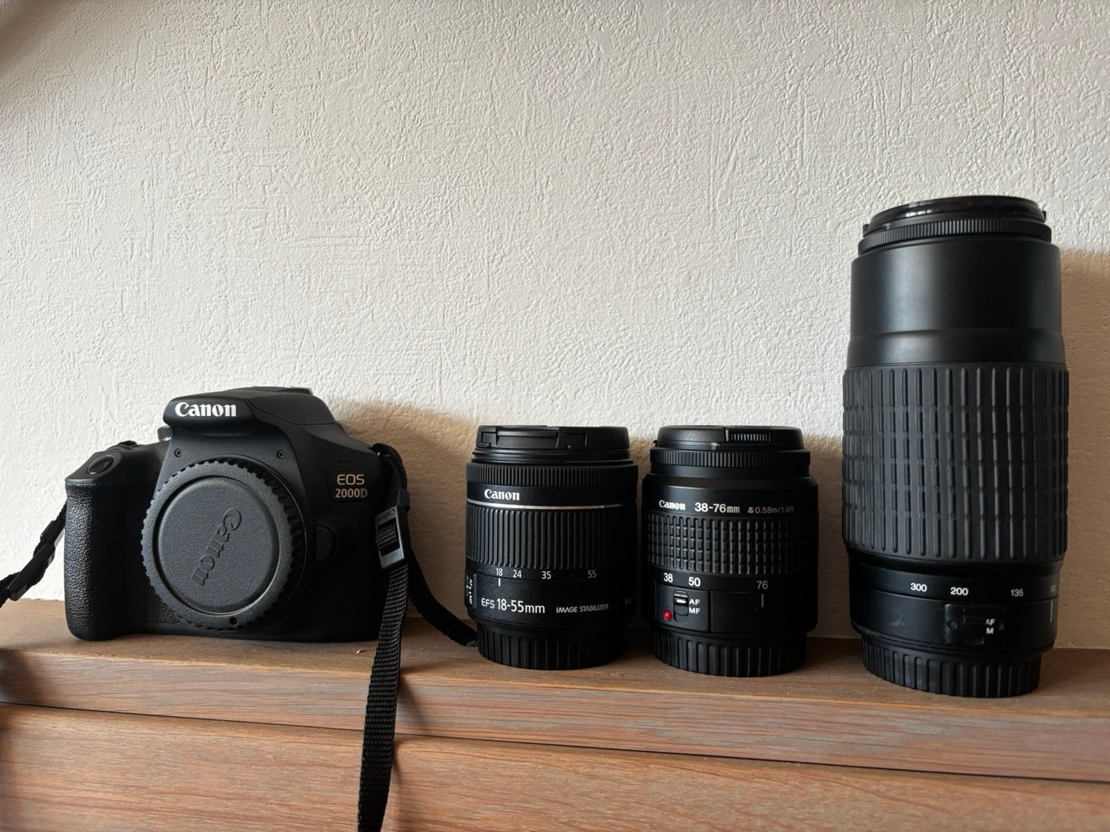 Canon EOS 2000D, Ophalen, Spiegelreflex, Canon, Lensdop