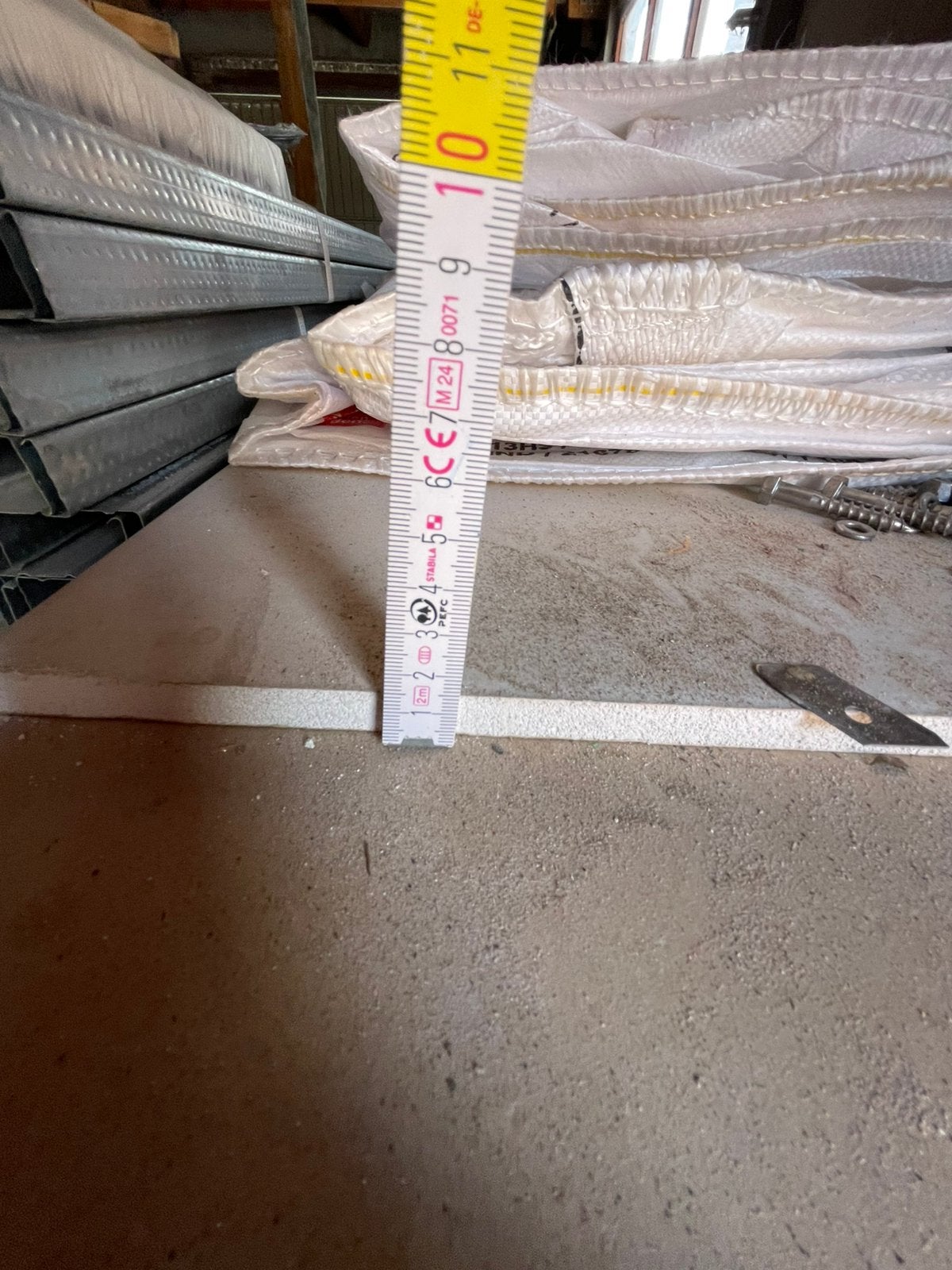 Gyproc en bijhorende materiaal, Ophalen, Zo goed als nieuw