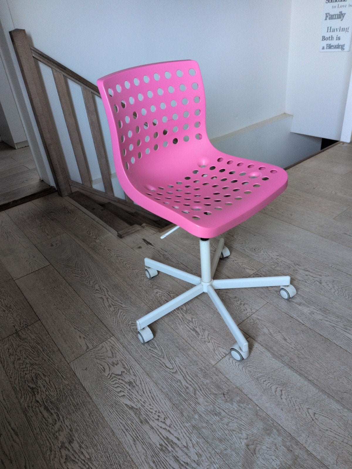 2 chaises Ikea rose parfait état, Enlèvement ou Envoi, Rose