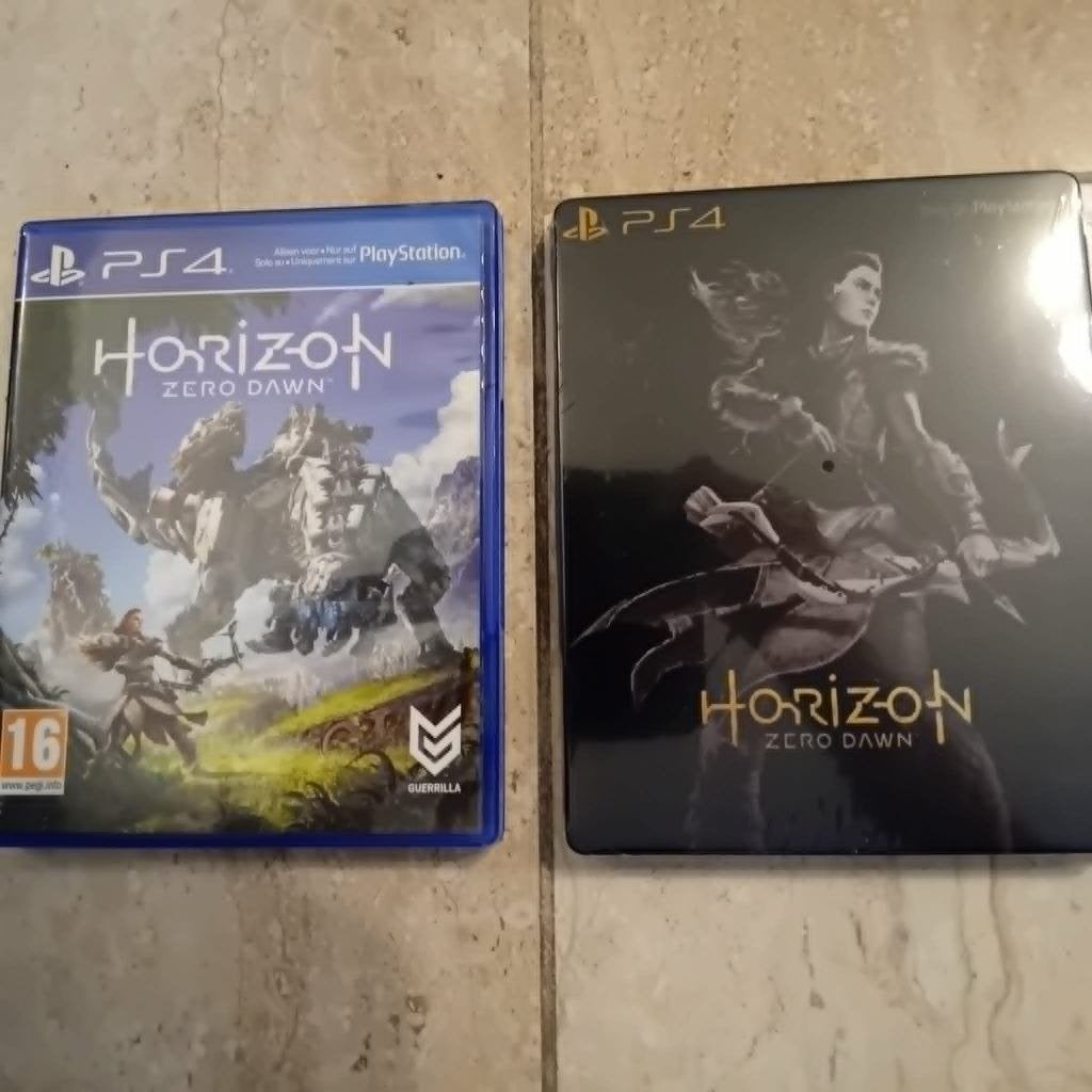 Horizon Zero Dawn met Steelbook(geseald) voor Ps4, Consoles de jeu & Jeux vidéo, 1 joueur, Jeu de rôle (Role Playing Game), Comme neuf