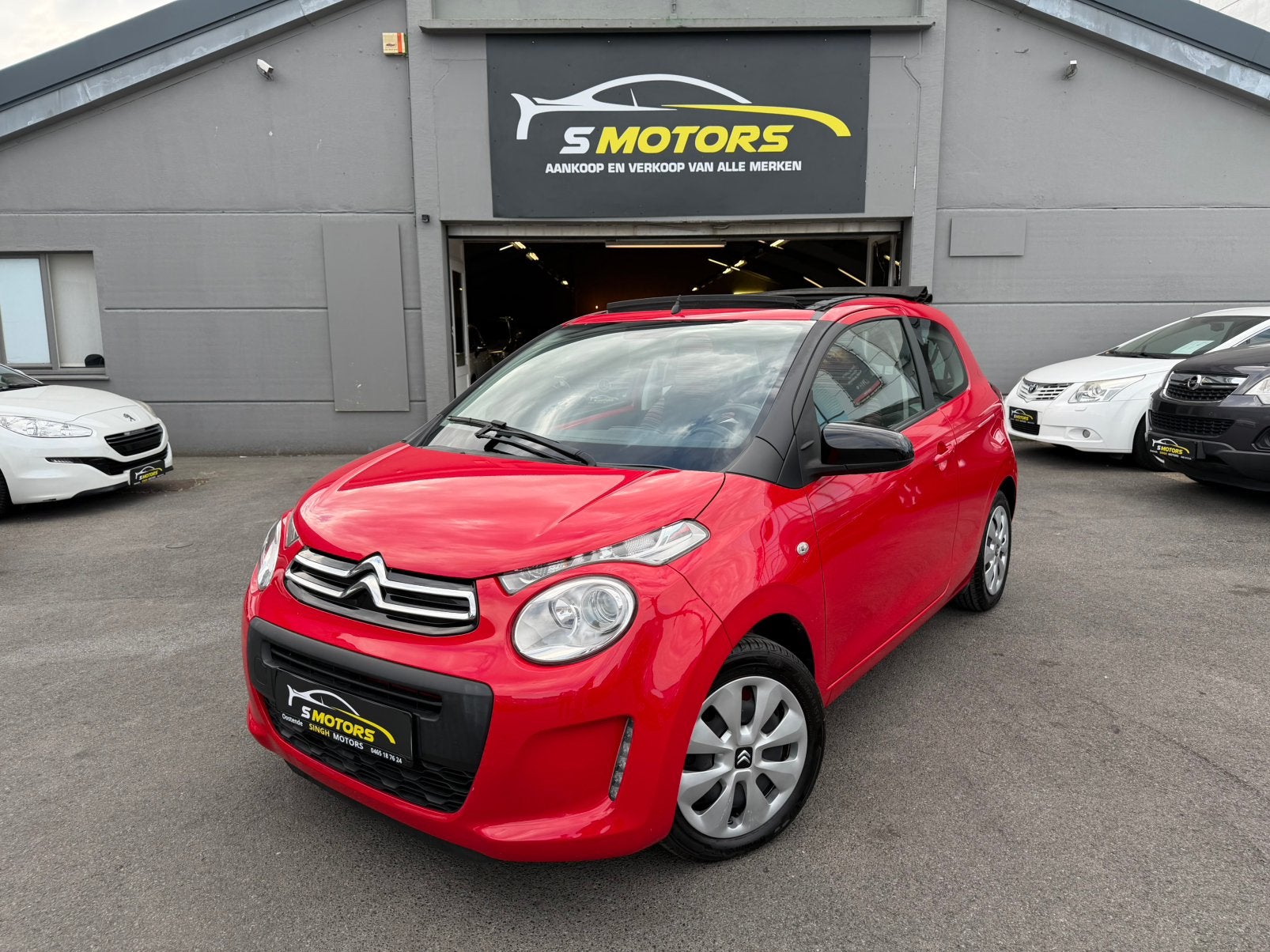 Citroën C1 1.0i | Cabrio | Cruise | 1 eigenaar | GARANTIE |, Auto's, 4 zetels, Euro 6, Parkeersensor, C1