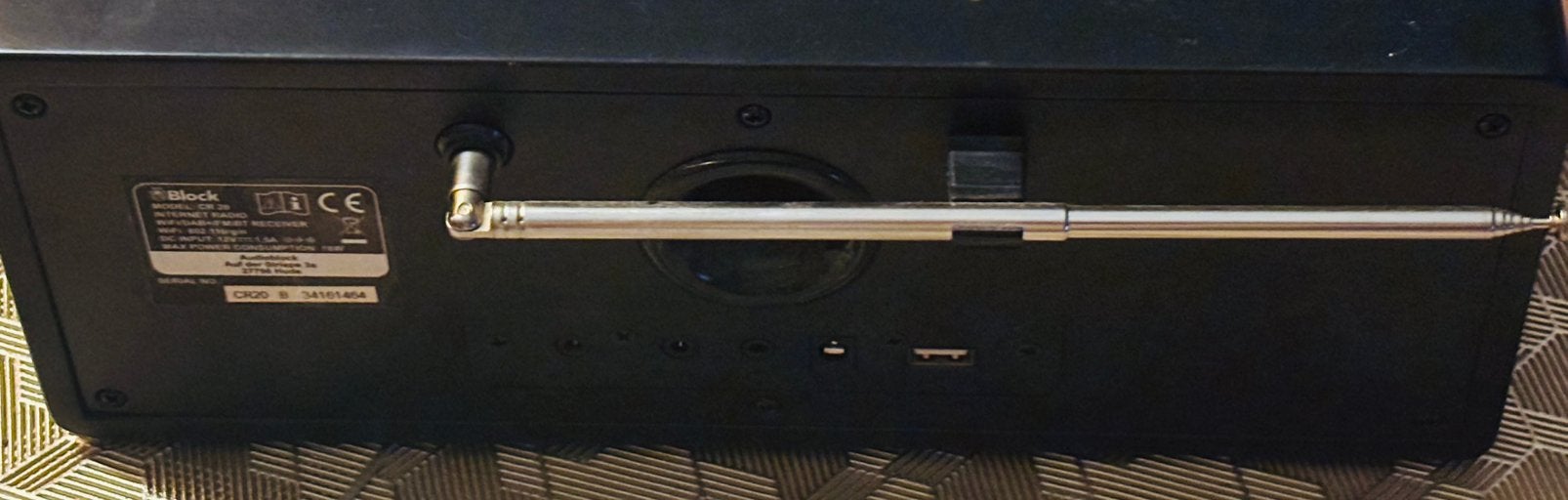 Radio connectée Block CR-20, TV, Hi-fi & Vidéo, Lecteurs multimédias, Enlèvement ou Envoi, Utilisé