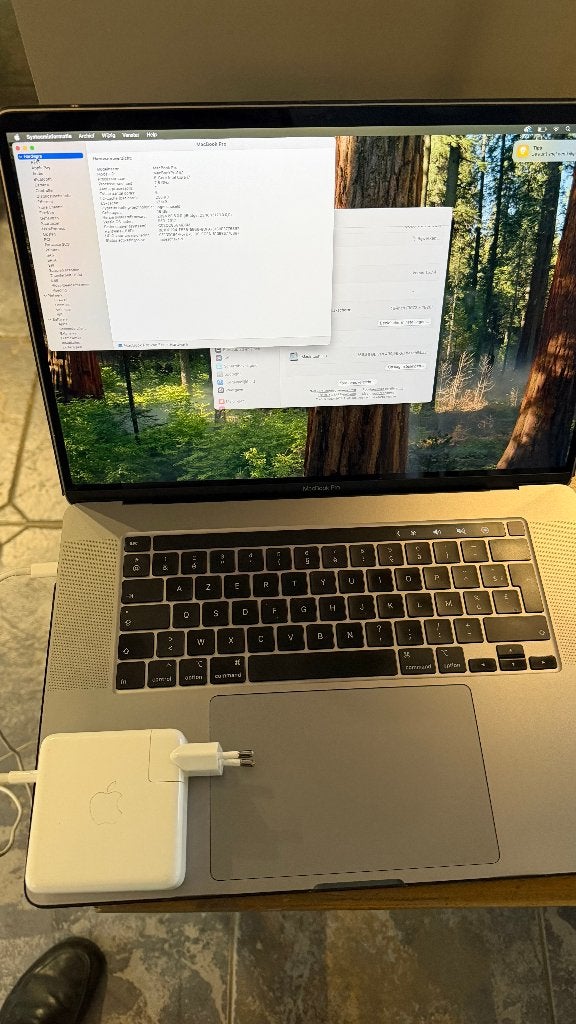 MacBook Pro 16-inch 2019, 512 GB, 16 pouces, Utilisé, Azerty