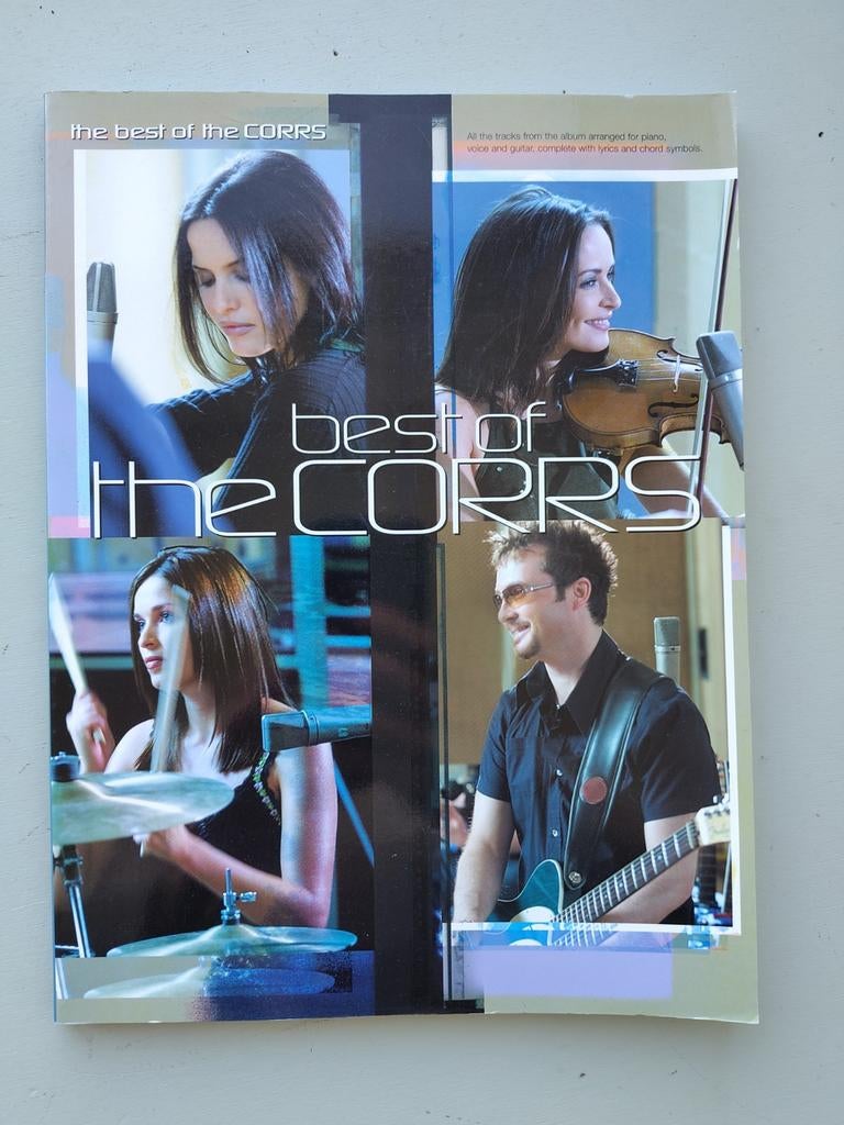 Muziekboek Best of The Corrs, Livres, Musique, Enlèvement ou Envoi, Utilisé, Autres sujets/thèmes