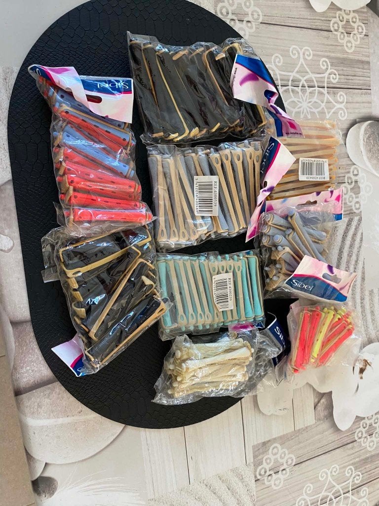 Krulspelden en permanent wikkels, Handtassen en Accessoires, Uiterlijk | Haarverzorging, Ophalen, Zo goed als nieuw, Haarspeld
