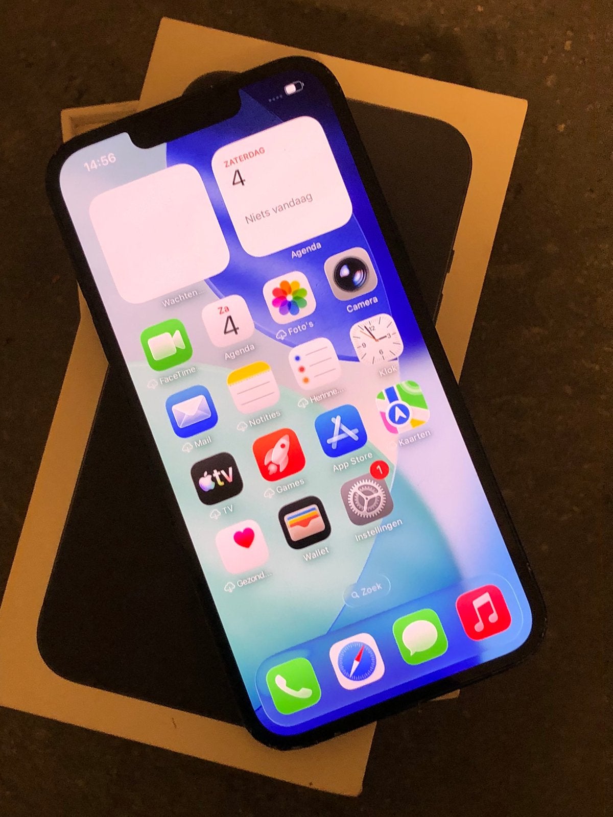 IPhone 13 Midnight Bleu 128GB, Télécoms, Téléphonie mobile | Apple iPhone, 128 GB, Enlèvement ou Envoi, 77 %, IPhone 13