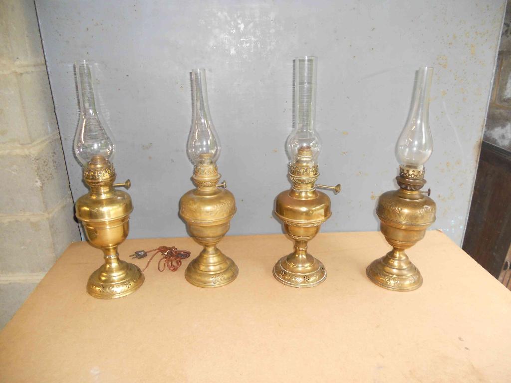 Lampe à pétrole, Enlèvement