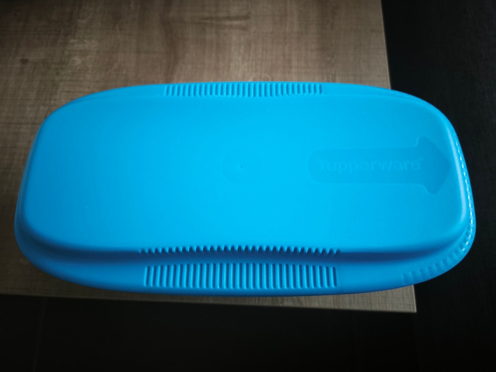 Tupperware pastakoker voor magnetron, Ophalen