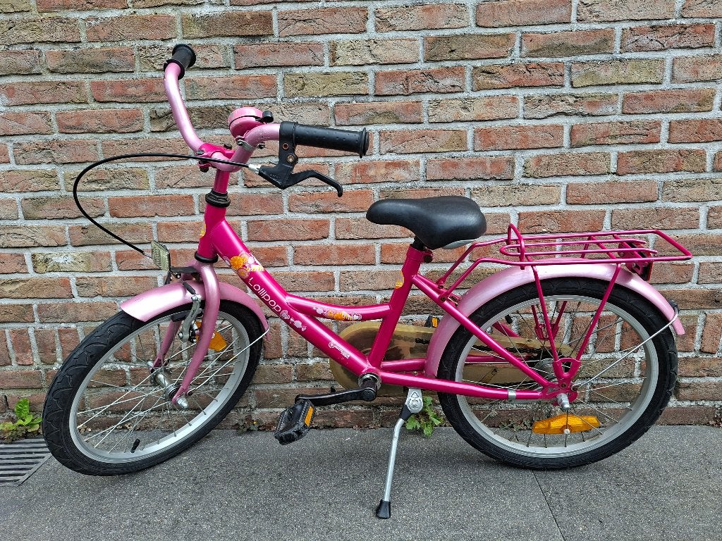Meisjesfiets, Ophalen, Zo goed als nieuw, 20 inch, Lollypop