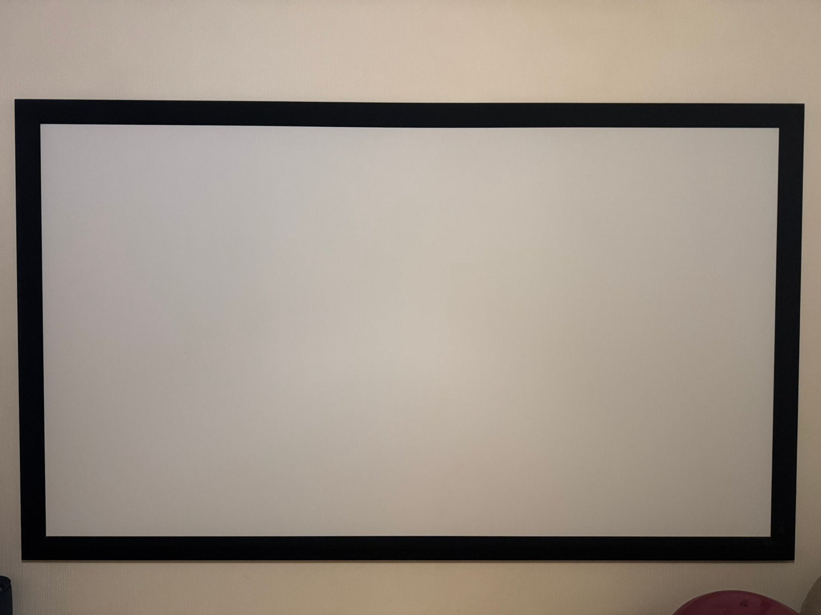 Ecran Toile de projection fixe 120p à saisir, Enlèvement, Comme neuf