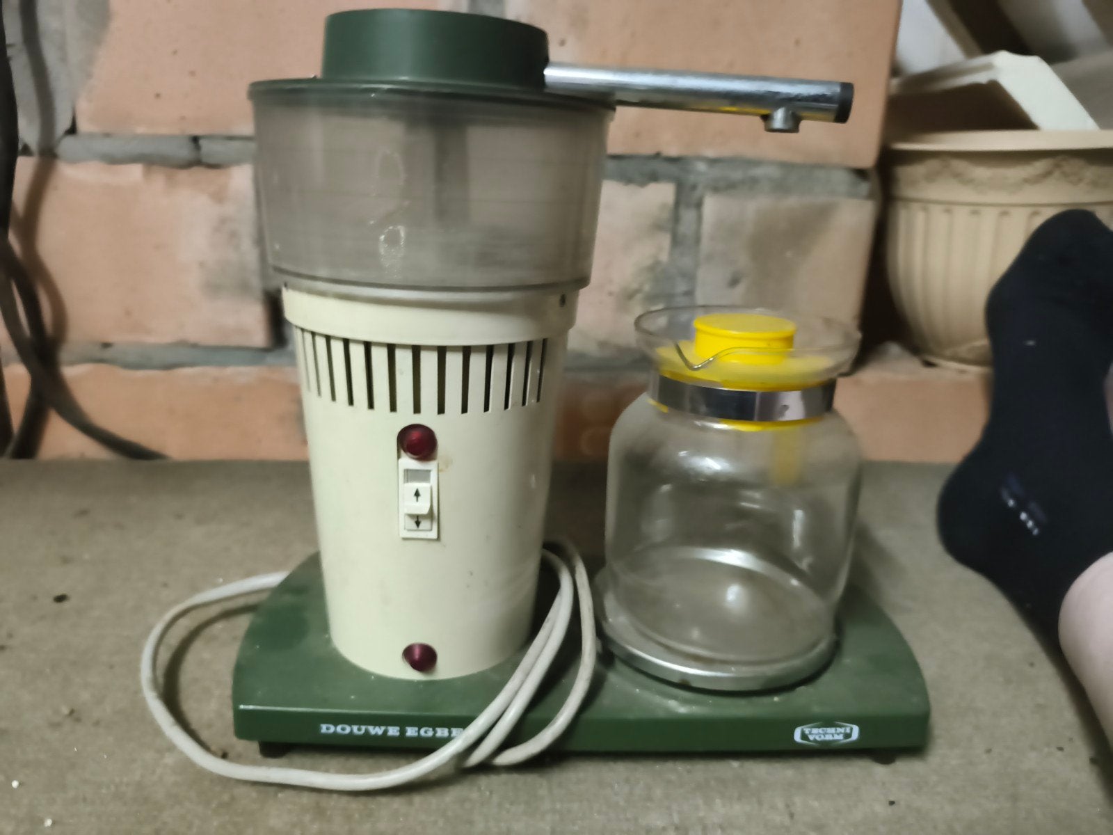 Koffiezet, Enlèvement