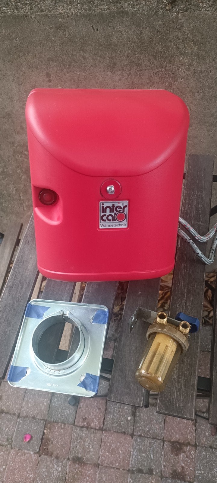 Oliebrander met Mazoutbrander-voorverwarmer, Ophalen