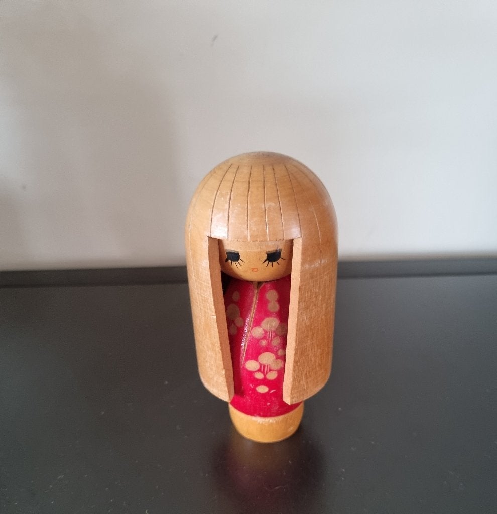 Schattige kokeshi van Kenji Koyano, Antiek en Kunst, Kunst | Niet-Westerse kunst, Verzenden