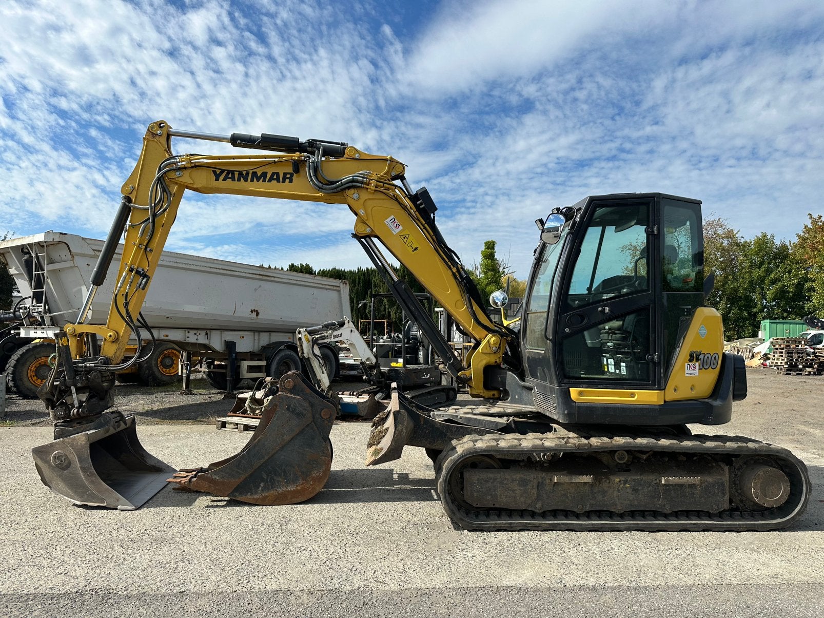 Yanmar sv100 2021 61.000€ htva, Articles professionnels, Enlèvement