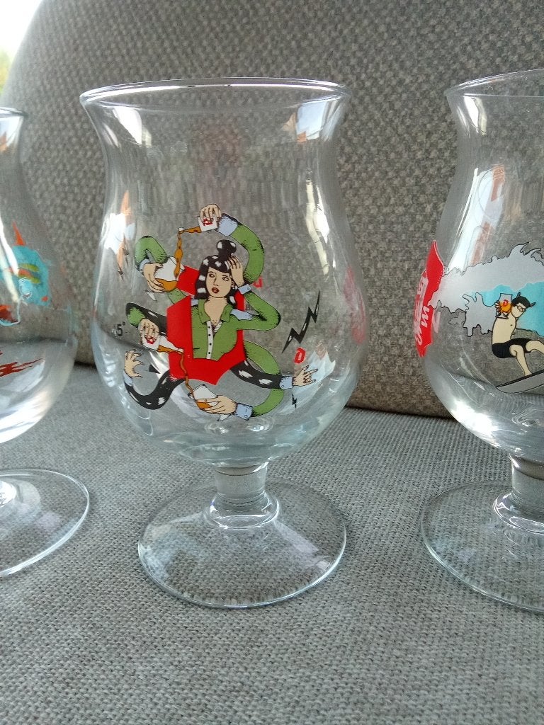 Duvel collector-bierglas "Schenkritueel", Ophalen, Zo goed als nieuw, Glas of Glazen, Duvel
