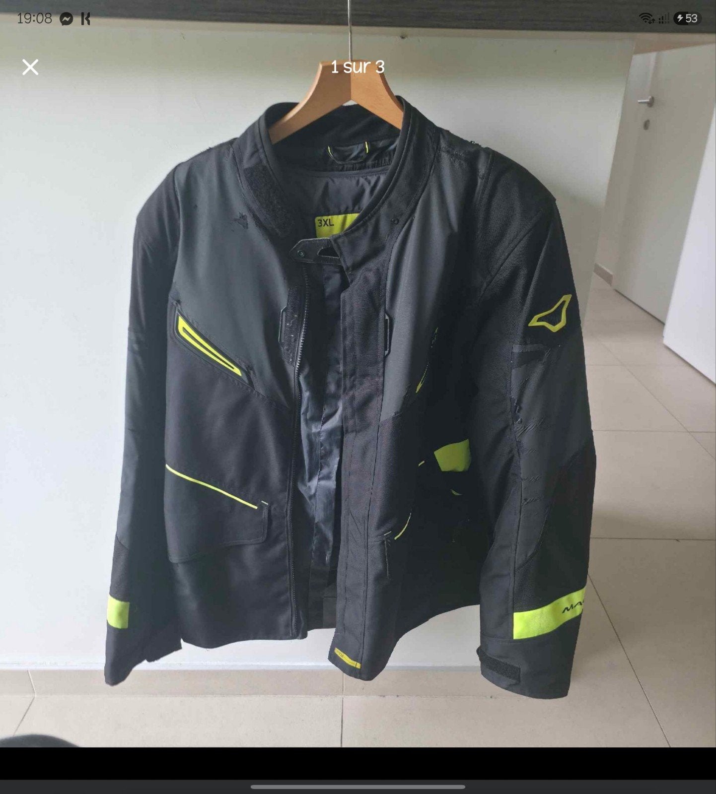 moto vest macna 3xl/58 perfecte staat, Motoren, Kleding | Motorkleding, Macna