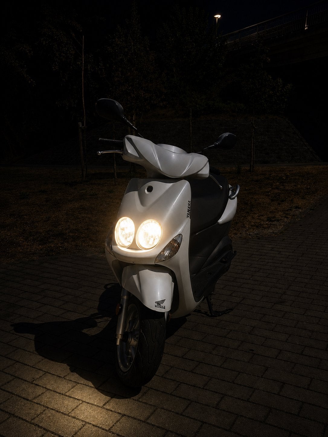 A klasse brommer, Fietsen en Brommers, Scooters | Overige merken, Ophalen, Klasse A (25 km/u), Zo goed als nieuw, Benzine
