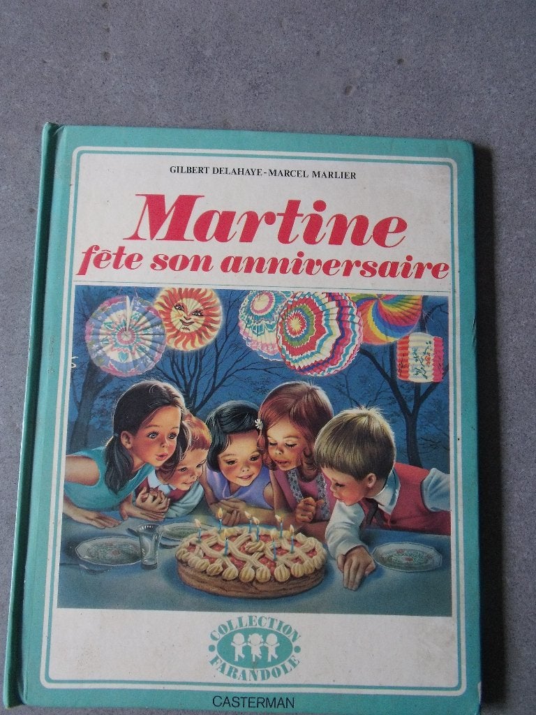 livre enfant Martine fête son anniversaire - M Marlier, Livres, M. Marlier, Enlèvement, Utilisé, Fille