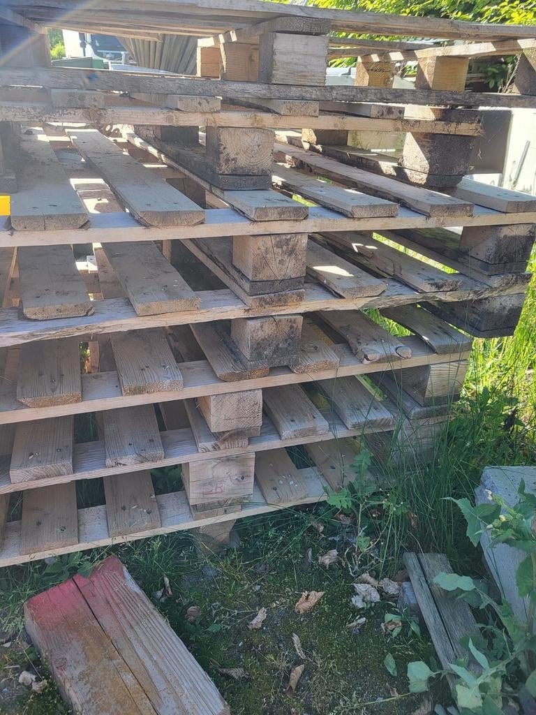 Gratis brandhout (pallets), Ophalen