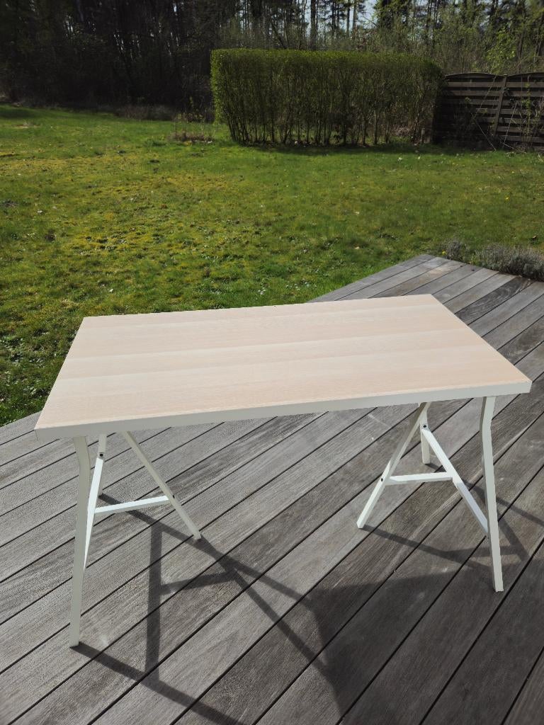 Bureau IKEA linnmon/lerberg, Huis en Inrichting, Ophalen, Demontabel, Scandinavisch, Hout
