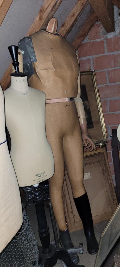 Franse paspop mannequin pierre imans, Ophalen