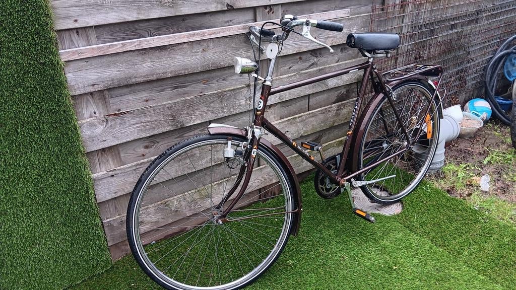 Vintage herenfiets, Fietsen en Brommers, Ophalen