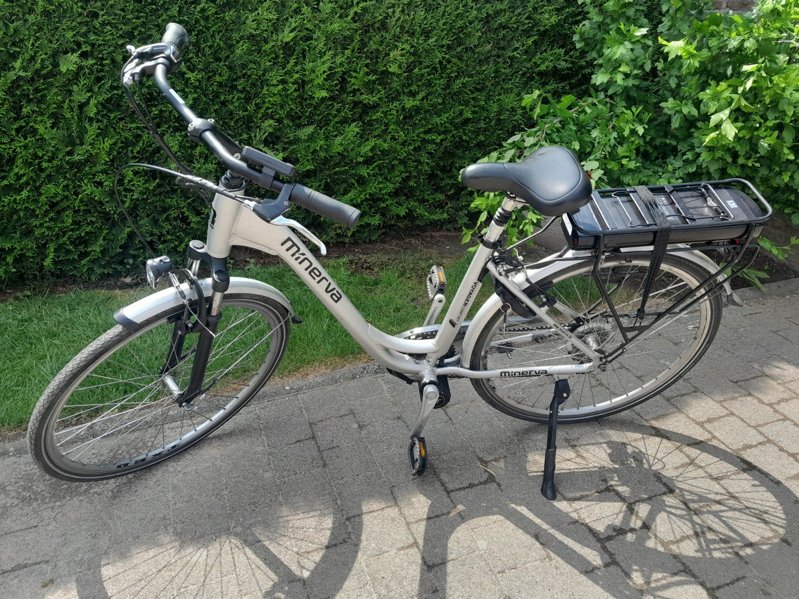 Elektrische damesfiets Minerva Voyager Comfort, Fietsen en Brommers, Ophalen