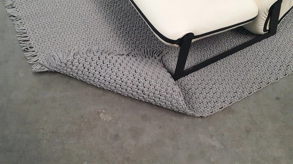 Design Vloerkleden Posh Terras Tuin Indoor Outdoor, Huis en Inrichting, Ophalen, Nieuw, Grijs