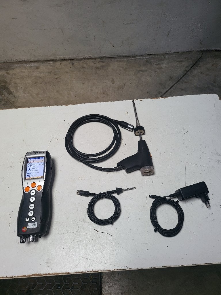 Testo 330-1 LL rookgasanalyseset met Bluetooth cal tot 10/26, Ophalen of Verzenden, Gebruikt, Vocht of Vloeistof