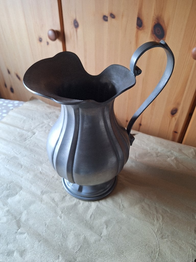 Tinnen Kan met Handvat, Antiek en Kunst, Ophalen of Verzenden