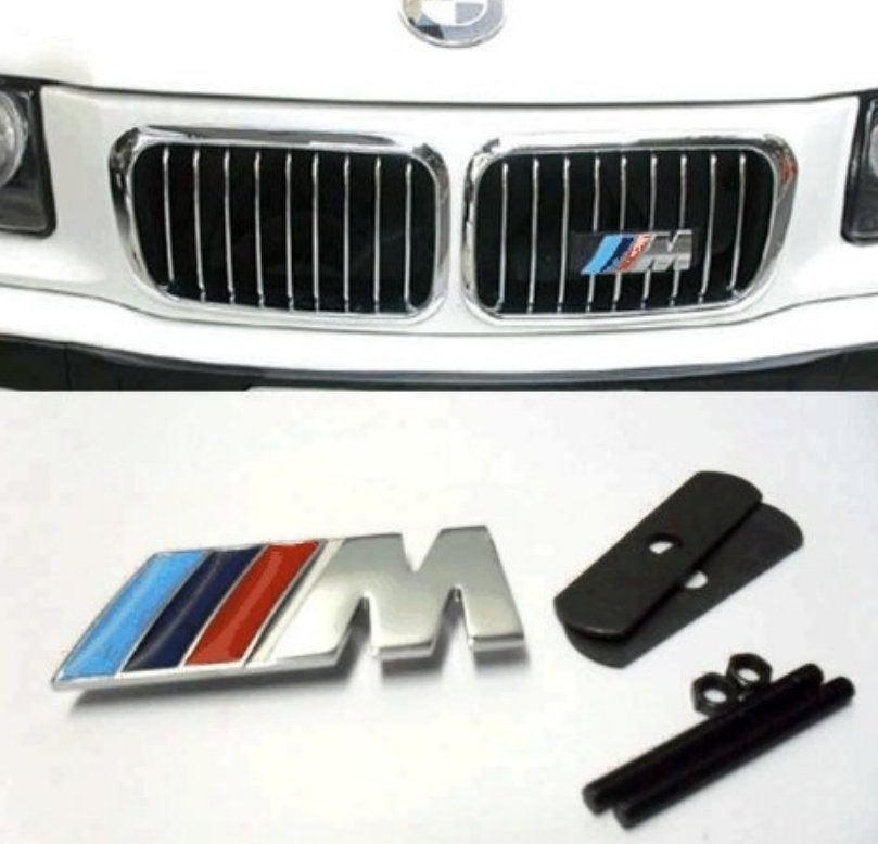M motorsport grille badge M/// embleem grill tuning voor bmw, Auto diversen, Tuning en Styling, Ophalen of Verzenden