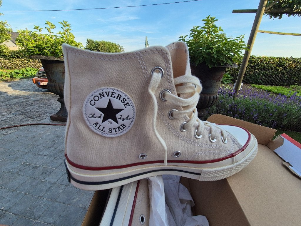 All Star Converse CHUCK Taylor 70 hoog 5-1/2, 38, Wit, Nieuw, Ophalen of Verzenden, Sneakers