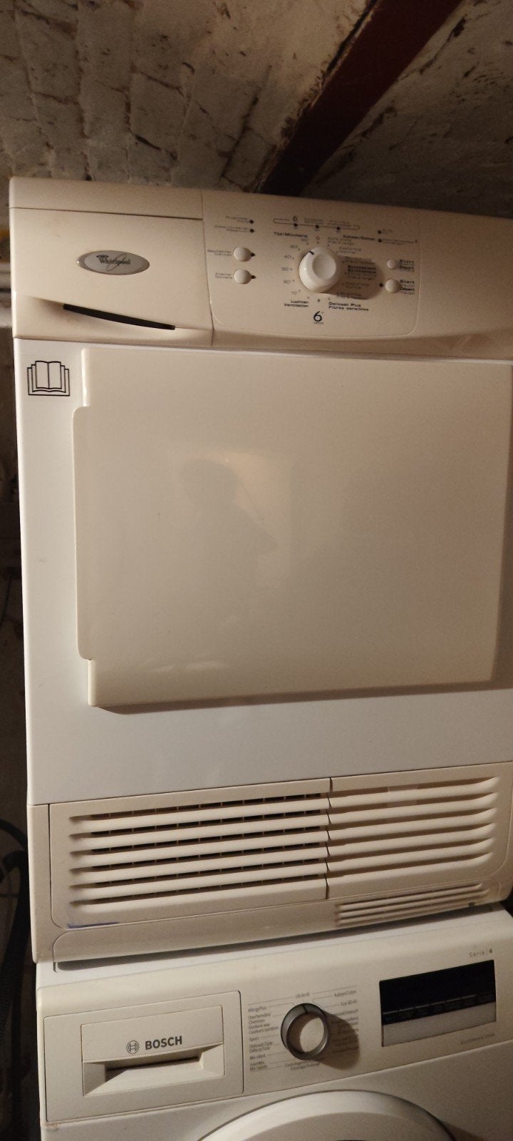 Sèche-linge WHIRLPOOL 6kg, Electroménager, Enlèvement