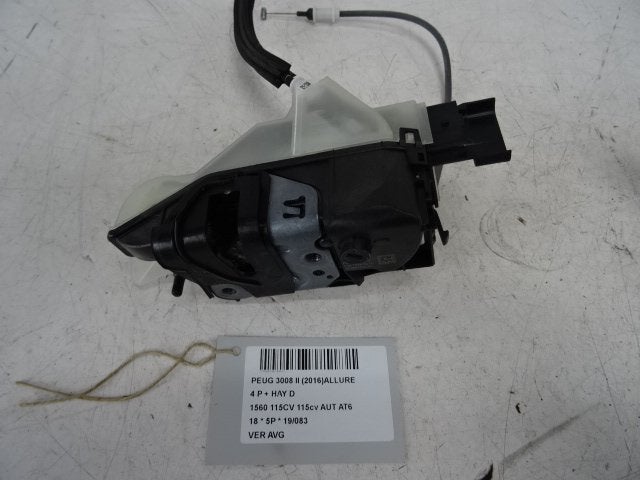 SERRURE DE PORTE AVANT GAUCHE 3008 II (M4 / MC / MJ / MR), Autos : Pièces & Accessoires, Utilisé, Avant, Peugeot