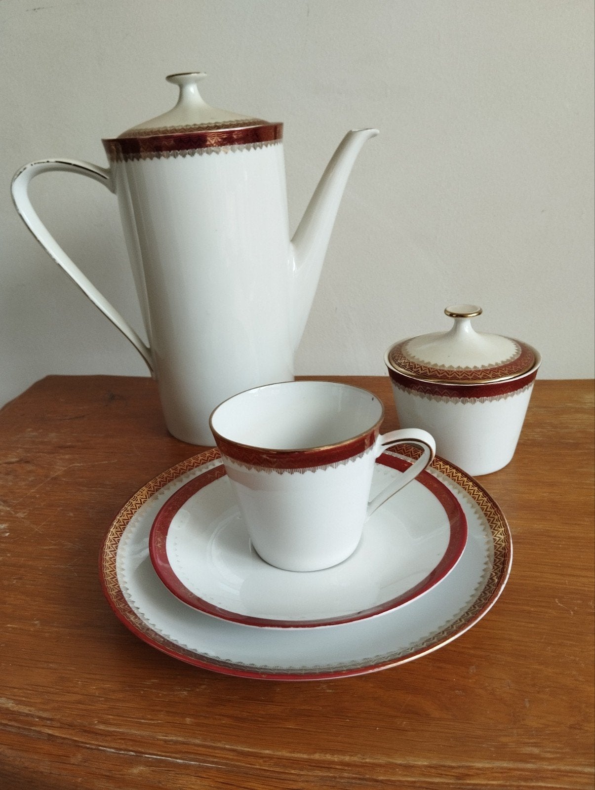 Koffiesetje, Antiquités & Art, Antiquités | Services (vaisselle) complet, Enlèvement