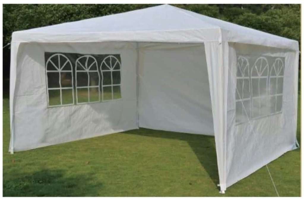 Benson partytent 290x290x250 cm incl. 3 zijwanden, NIEUW!, Tuin en Terras, Opvouwbaar, Partytent, Minder dan 4 meter, Nieuw