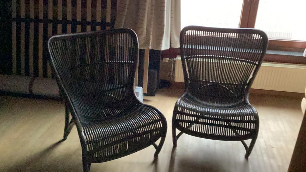 Rotan zetels, Ophalen, Zo goed als nieuw, Eenpersoons