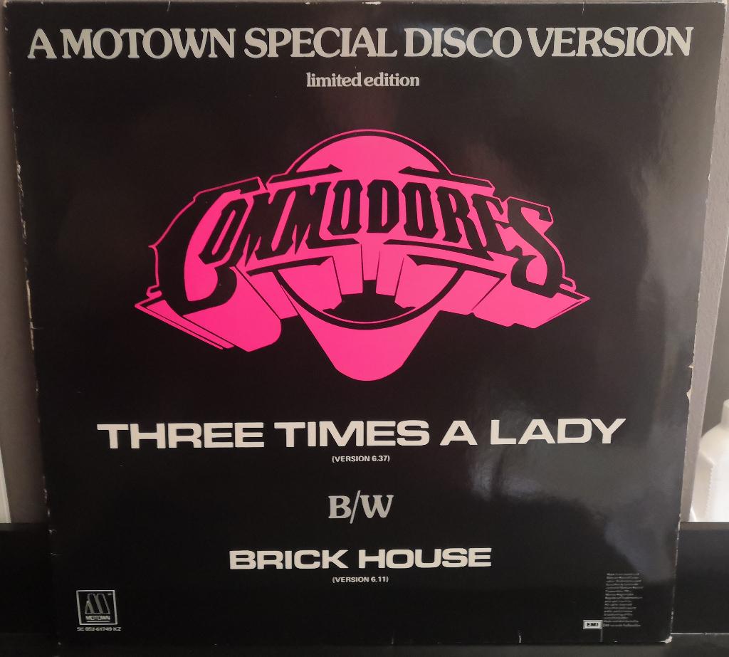 Commodores — Trois fois une édition Lady/LTD, CD & DVD, Vinyles | Dance & House, Comme neuf, Housse de protection extérieure, Pochette photo