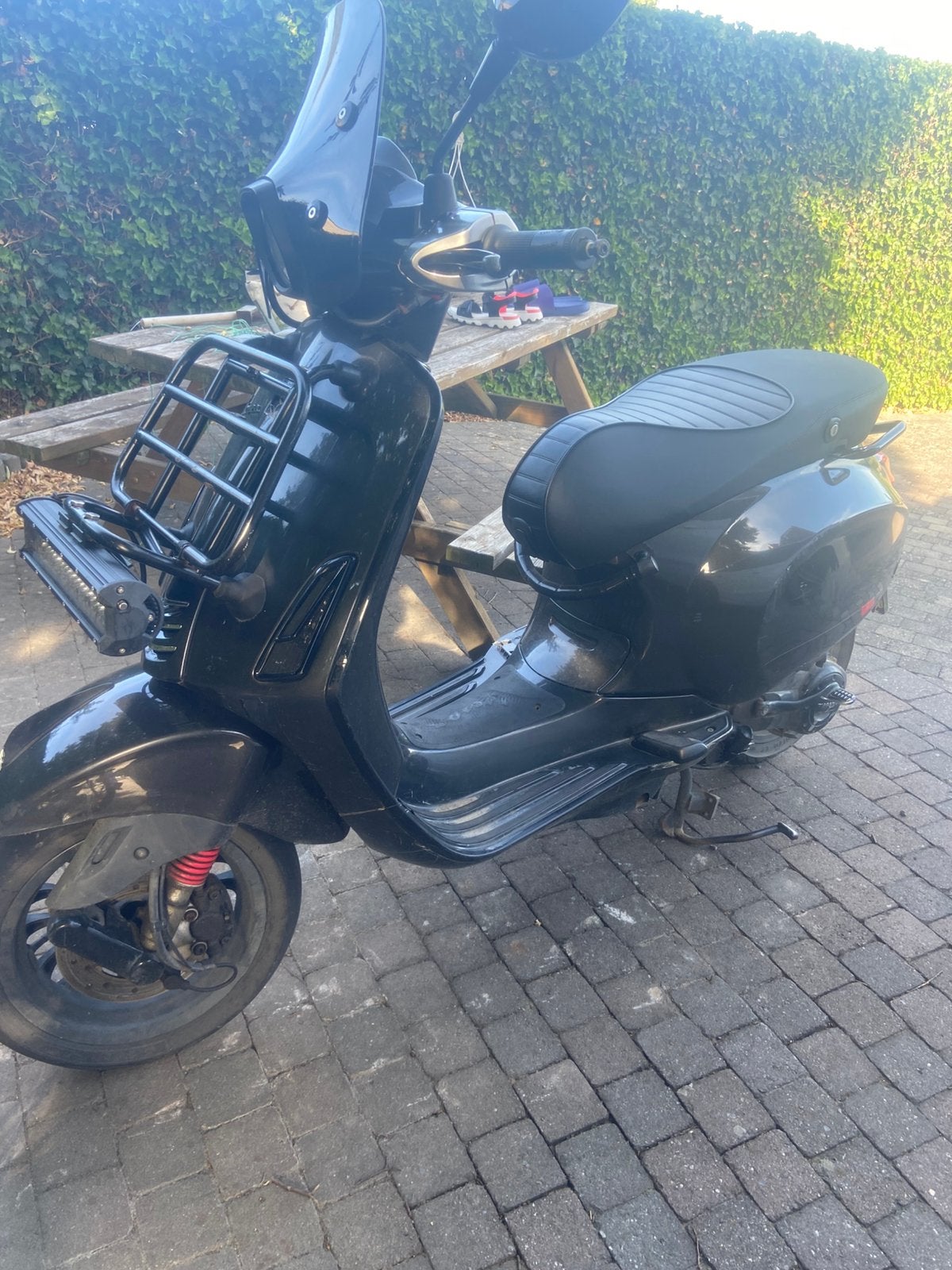 Vespa sprint 2018, Fietsen en Brommers, Ophalen, Gebruikt, Benzine, 50 cc