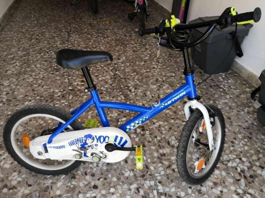 VELO ENFANT BTWIN 16 ", Vélos & Vélomoteurs, Enlèvement, Utilisé, Moins de 16 pouces, B-Twin