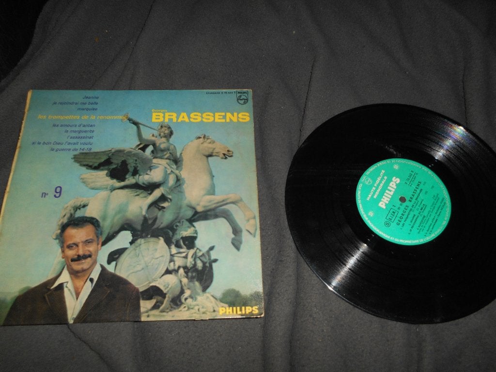 33T Georges Brassens n 9, Ophalen of Verzenden