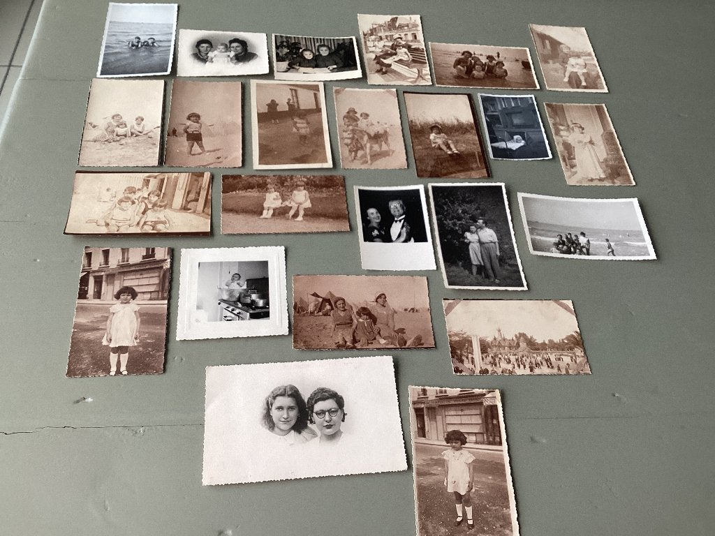 Lot van 24 oude foto’s, Ophalen of Verzenden, Voor 1940, Gebruikt, Foto