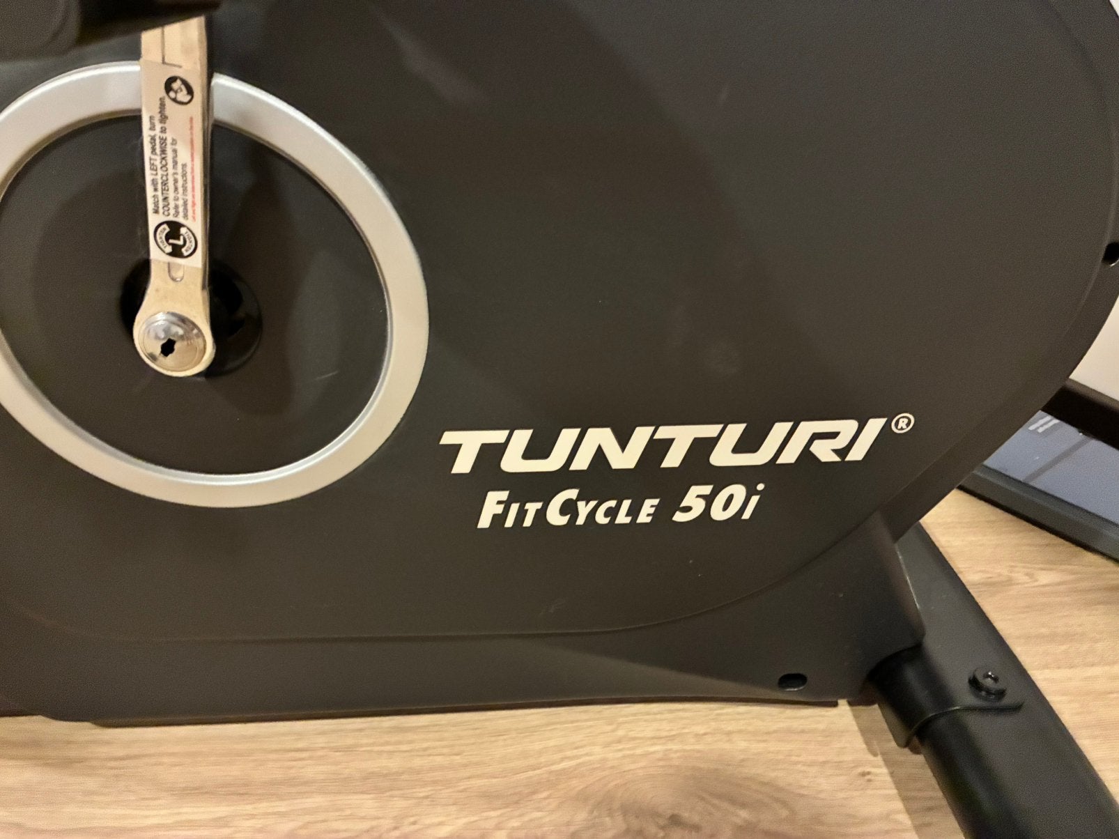 Tunturi FitCycle 50i hometrainer, Ophalen, Zo goed als nieuw, Hometrainer